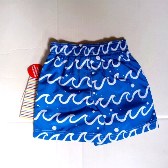 Wippette Toddler Wave Swim Trunks. Size 2 Toddler. - Picture 6 of 6